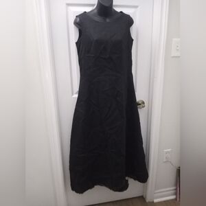 Vintage CARRY BACK 100% Linen Maxi Dress